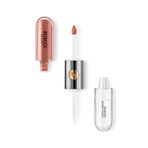 KIKO Milano Unlimited Double Touch divpusēja lūpu krāsa - 103 Natural Rose