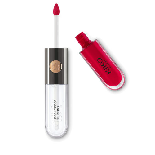 KIKO Milano Unlimited Double Touch divpusēja lūpu krāsa - 109 Strawberry Red