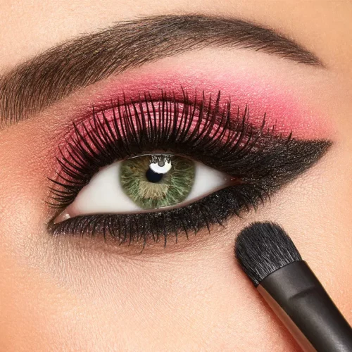 Alternative view of KIKO Eyes 52 Powder Shader Brush otiņa acu ēnām