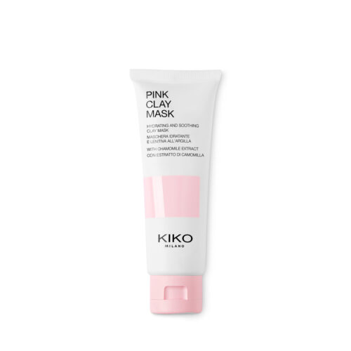 KIKO Pink Clay Mask mitrinoša un nomierinoša rozā mālu sejas maska