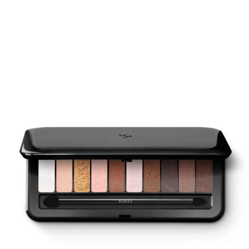 KIKO New Soft Nude Eyeshadow Palette acu ēnu palete - 02 Warm Rose