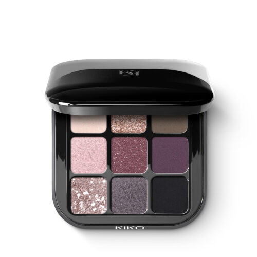 KIKO New Glamour Multi Finish Eyeshadow Palette acu ēnu palete