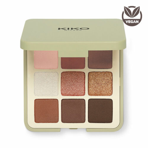 KIKO Green Me Eyeshadow Palette acu ēnu palete