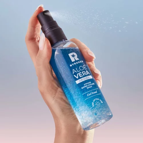 Alternative view of BYROKKO Aloe Vera Two-Phase Super Cooling Spray atvēsinošs sprejs pēc sauļošanās