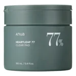 Anua Heartleaf 77% Toner Pad cleansing and soothing facial pads