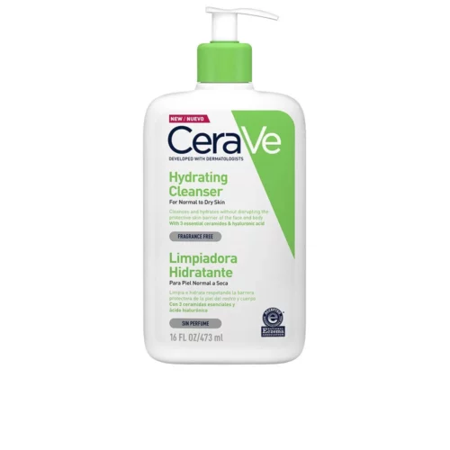 CeraVe Hydrating Cleanser mitrinoša emulsija sejas mazgāšanai