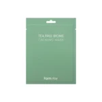 FarmStay Tea Tree Biome Calming Mask успокаивающая маска для лица с маслом чайного дерева