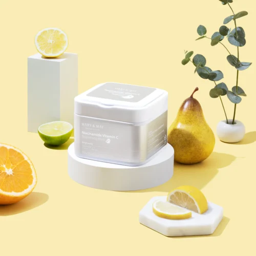 Alternative view of MARY&MAY Niacinamide Vitamin C Brightening Mask niacinamīda sejas maskas