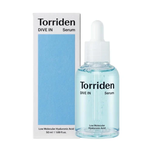 Torriden Dive-In Low Molecule Hyaluronic Acid Serum mitrinošs serums ar hialuronskābi
