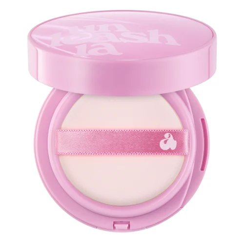 Unleashia Don't Touch Glass Pink Cushion SPF50+ PA++++ mitrinošs tonālais krēms - kušons