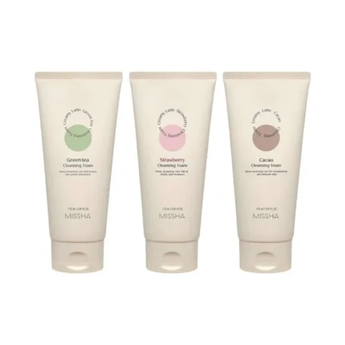 MISSHA Creamy Latte Cleansing Foam krēmveida putas sejas mazgāšanai