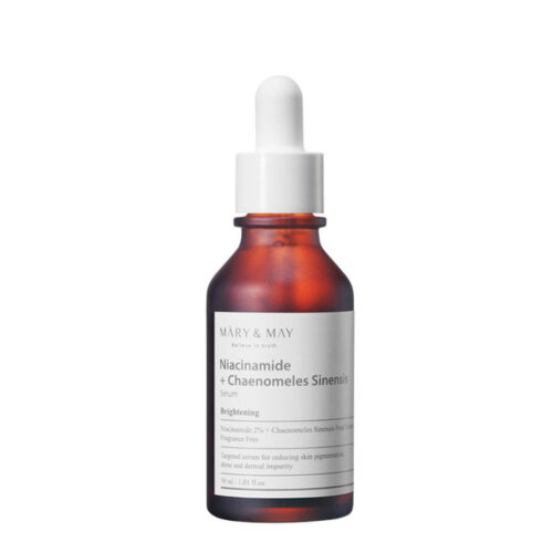 MARY&MAY Niacinamide + Chaenomeles Sinensis Serum отбеливающая сыворотка для лица против пигментации