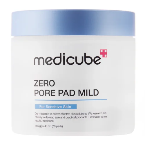 Medicube Zero Pore Pad Mild Toning Face Pads attīrošas plāksnītes jutīgai ādai