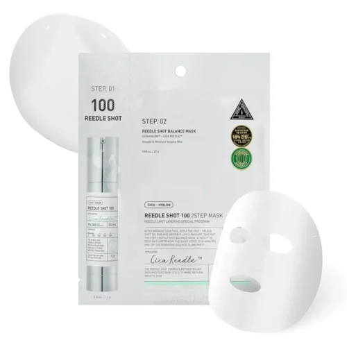 Alternative view of VT Cosmetics Reedle Shot 100 2Step Mask sejas maska un serums