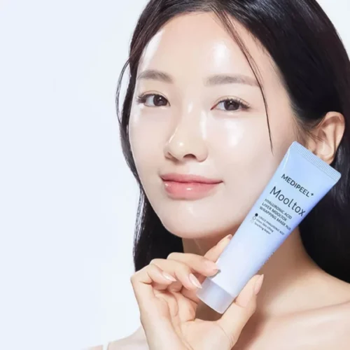 Alternative view of MEDI-PEEL Mooltox Hyaluron Layer Wrapping Mask liftinga efekta plēves sejas maska