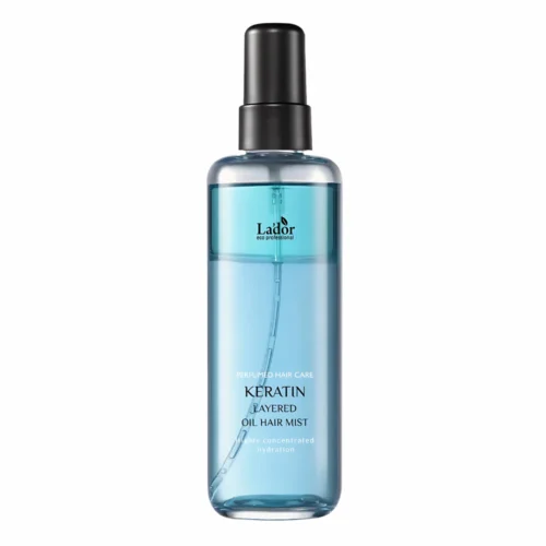 Lador Keratin Layered Oil Hair Mist divfāzu barojošs keratīna sprejs matiem - Osmanthus (Classic)