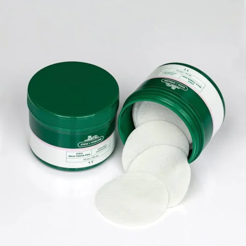 Alternative view of VT Cosmetics CICA Mild Toner Pad nomierinošas un attīrošas plāksnītes sejai