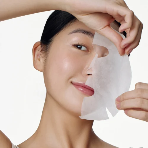 Alternative view of SOME BY MI Galactomyces Glutathione Glow Serum Sheetmask sejas maska pigmentācijas balināšanai
