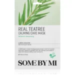 SOME BY MI Real Tea Tree Calming Care Mask успокаивающая маска для лица с маслом чайного дерева