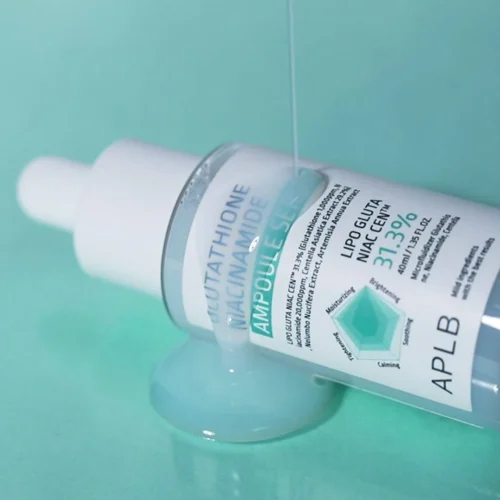 Alternative view of APLB Glutathione Niacinamide Ampoule Serum izgaismojošs sejas serums