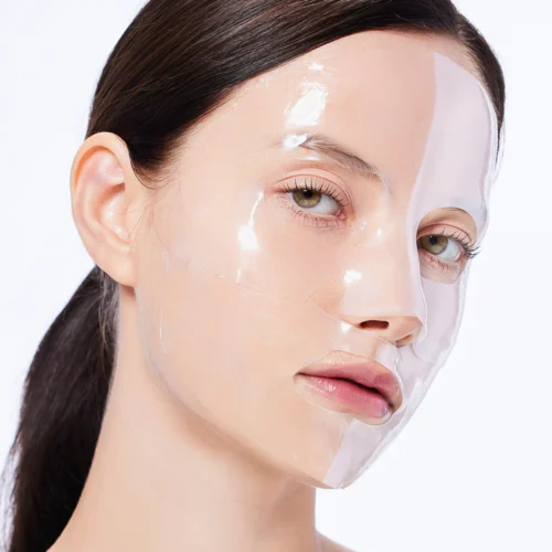 Alternative view of COSRX Advanced Snail Mucin Glass Glow Hydrogel Mask sejas maska ādas mirdzumam
