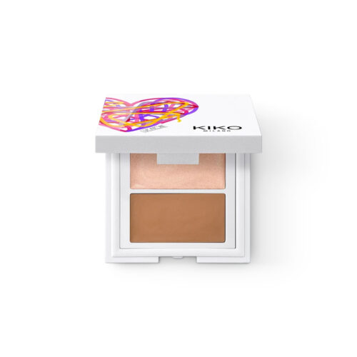 KIKO Street Heart Lumicontour Face Palette krēmveida konturēšanas palete