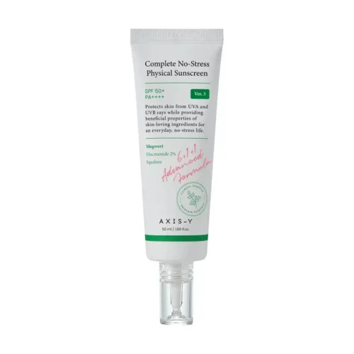 AXIS-Y Complete No-Stress Physical Sunscreen SPF50+ солнцезащитный крем