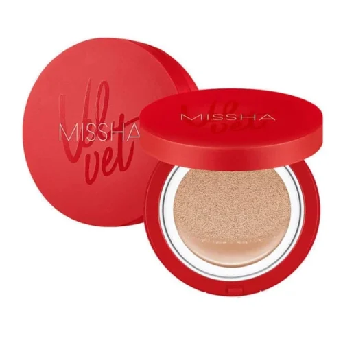 MISSHA Velvet Finish Cushion SPF50+/PA+++ тональный крем - кушон