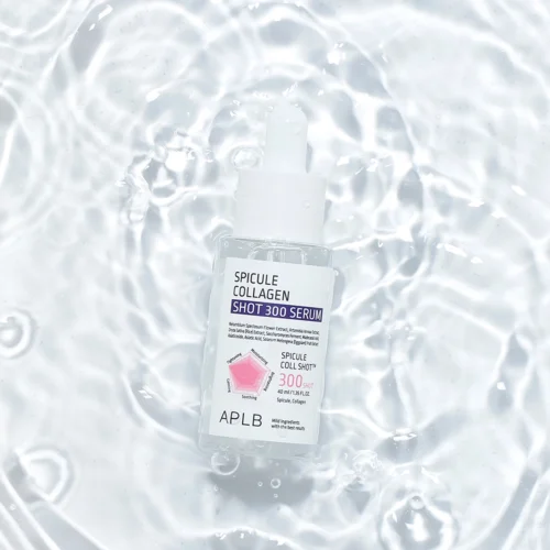 Alternative view of APLB Spicule Collagen Shot 300 Serum kolagēna sejas serums ar mikroadatām