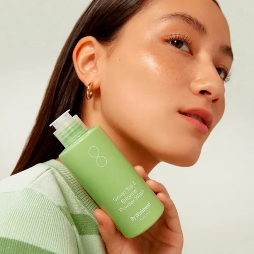 Alternative view of By Wishtrend Green Tea & Enzyme Powder Wash enzīmu pīlings sejas attīrīšanai