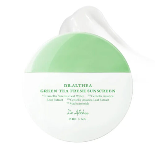 Dr.Althea Pro Lab Green Tea Fresh Sunscreen SPF50+ nomierinošs saules aizsargkrēms