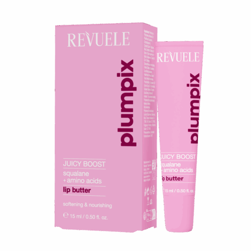 Revuele Juicy Boost Lip Butter barojošs lūpu sviests ar skvalānu