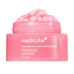 Medicube PDRN Pink Collagen Capsule Cream коллагеновый крем для лица с капсулами
