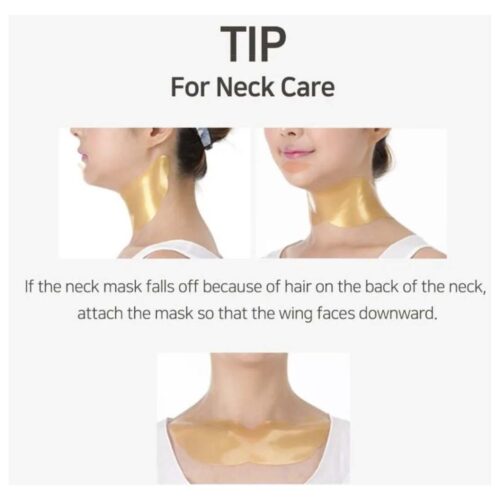 Alternative view of Petitfee Gold Neck Mask омолаживающая маска для шеи и декольте