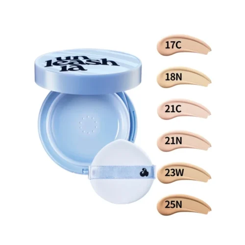 Alternative view of Unleashia Babe Skin Baby Blue Cushion SPF 40 PA++ matējošs kušons-tonālais krēms