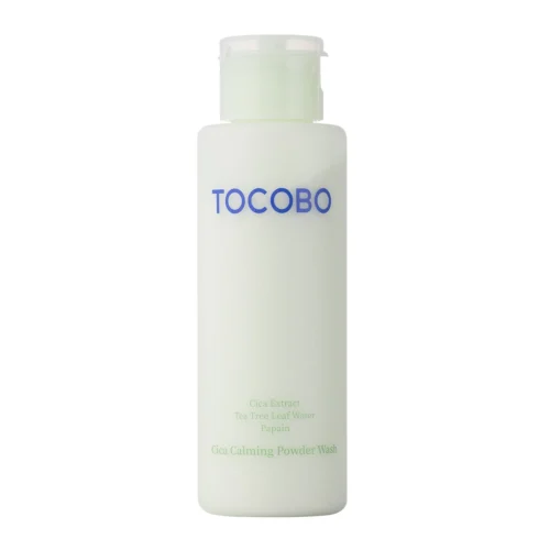 Tocobo Cica Calming Powder Wash nomierinošs enzīmu pūderis sejas attīrīšanai