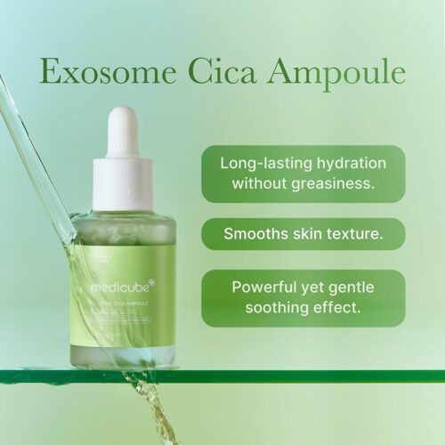 Alternative view of Medicube Exosome Cica Ampoule nomierinošs sejas serums