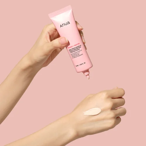 Alternative view of Anua Peach Niacin UV Tone Up Protection SPF50+ saules aizsargkrēms ar toni
