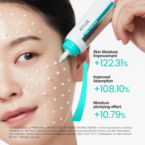 Alternative view of Anua Moisturizing Cream PDRN Hyaluronic Acid 100 mitrinošs krēms ar PDRN un hialuronskābi