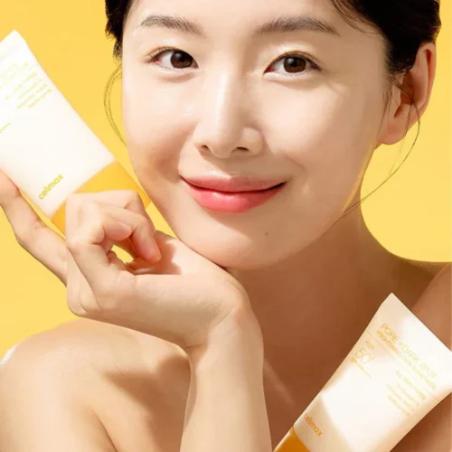 Alternative view of Celimax Pore+Dark Spot Brightening Care Sunscreen SPF50+ izgaismojošs saules aizsargkrēms