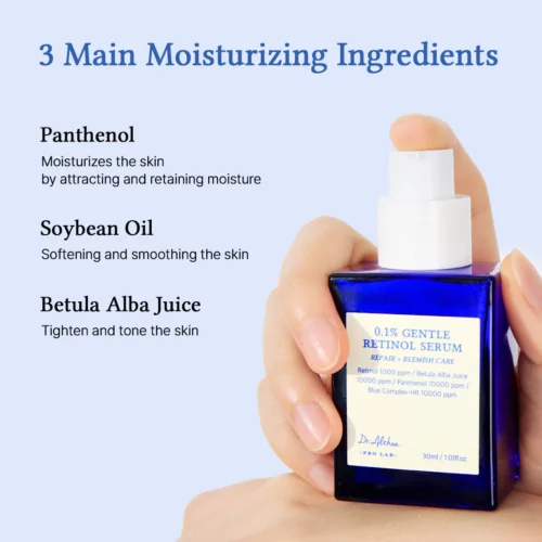 Alternative view of Dr.Althea 0.1% Gentle Retinol Serum pretnovecošanās serums ar retinolu