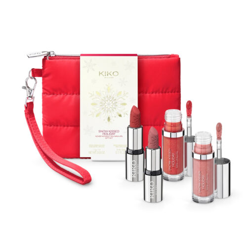 KIKO Snow-Kissed Holiday Never Without You Mini Lips Gift Set miniatūru komplekts lūpām