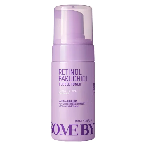 SOME BY MI Retinol Bakuchiol Bubble Toner atjaunojošs toniks - putas ar retinolu