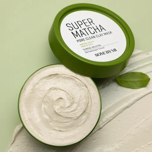 Alternative view of SOME BY MI Super Matcha Pore Clean Clay Mask poru attīroša sejas maska