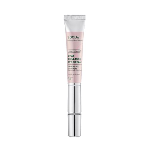 VT Cosmetics Cica Collagen Eye Cream kolagēna acu krēms ar masāžas uzgali