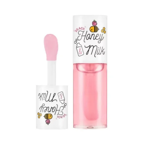 A’pieu Honey & Milk Lip Oil Peach barojoša un mitrinoša lūpu eļļa