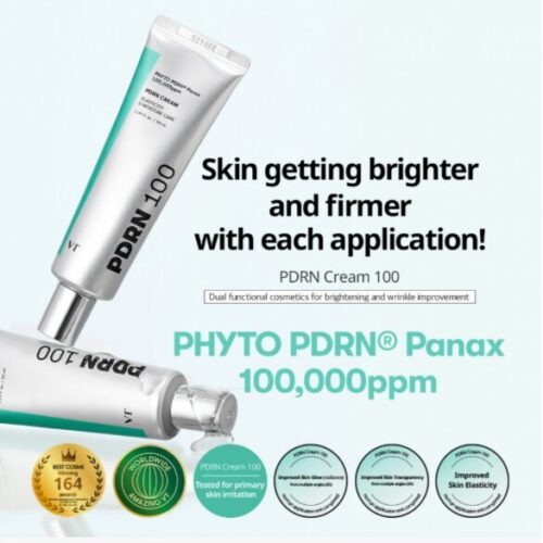 Alternative view of VT COSMETICS PDRN Cream 100 nostiprinošs pretgrumbu krēms ar PDRN