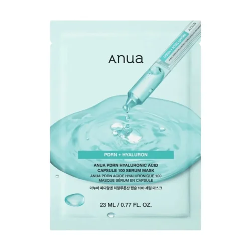 Anua PDRN Hyaluronic Acid Capsule 100 Serum Mask sejas maska ar PDRN