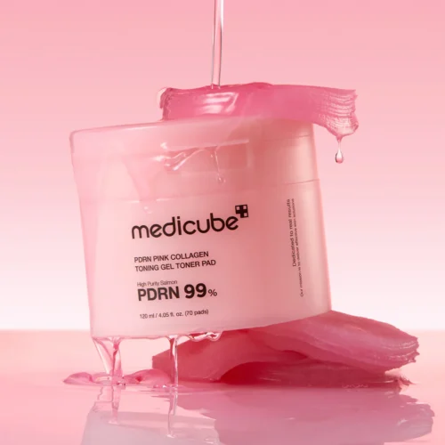 Alternative view of Medicube PDRN Pink Collagen Toning Gel Toner Pad plāksnītes ar PDRN