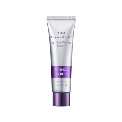 MISSHA Time Revolution Retinol 500 Shot Cream pretnovecošanās krēms ar retinolu